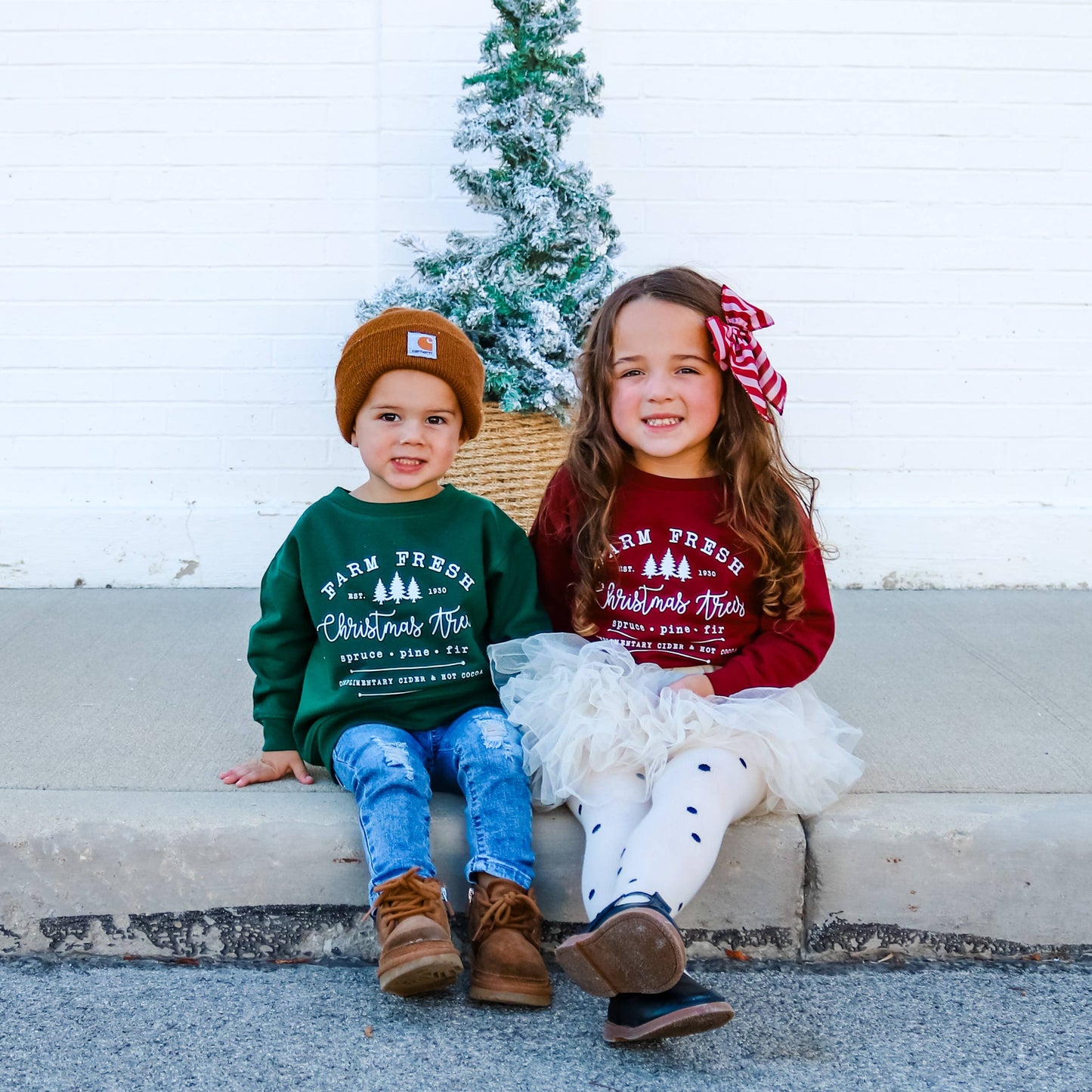 Fresh Farm Christmas Sweatshirt