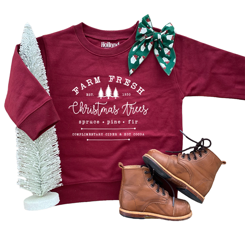Fresh Farm Christmas Sweatshirt