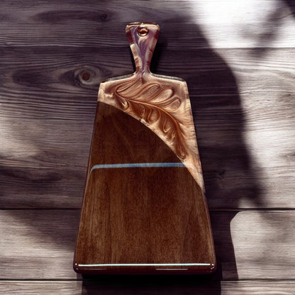Flared Handle - Pure Copper Charcuterie Board