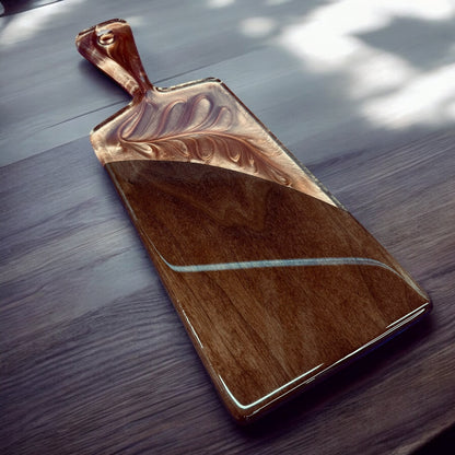 Flared Handle - Pure Copper Charcuterie Board