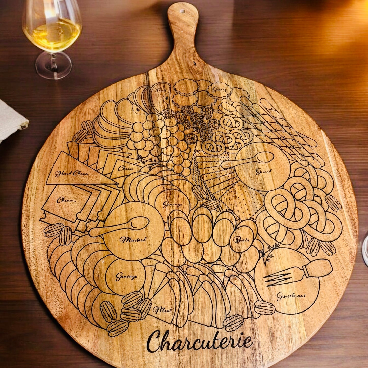 Charcuterie Board - Circular