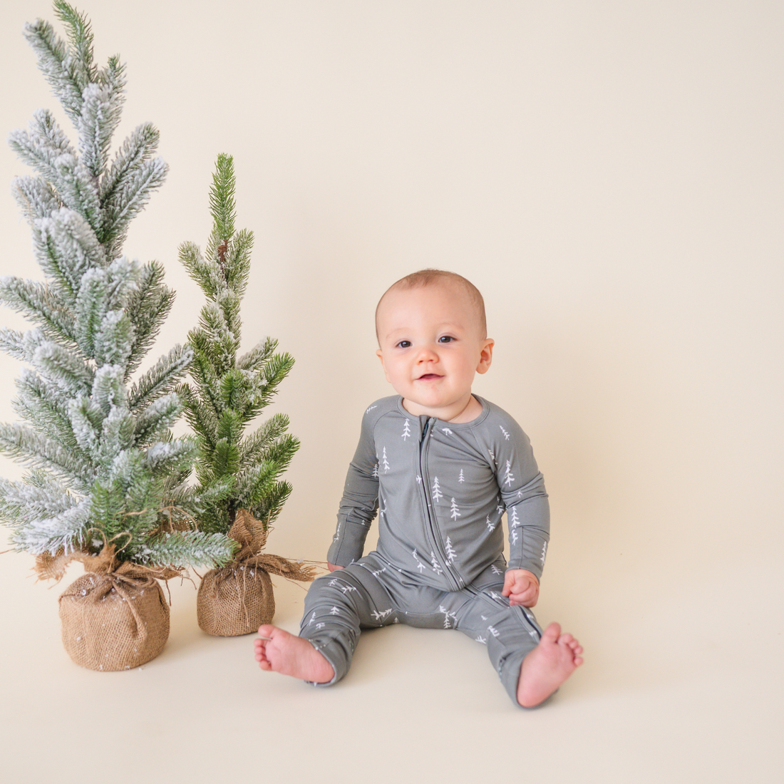 Bamboo 2-Way Convertible Zip Romper - Forest (0-24m)