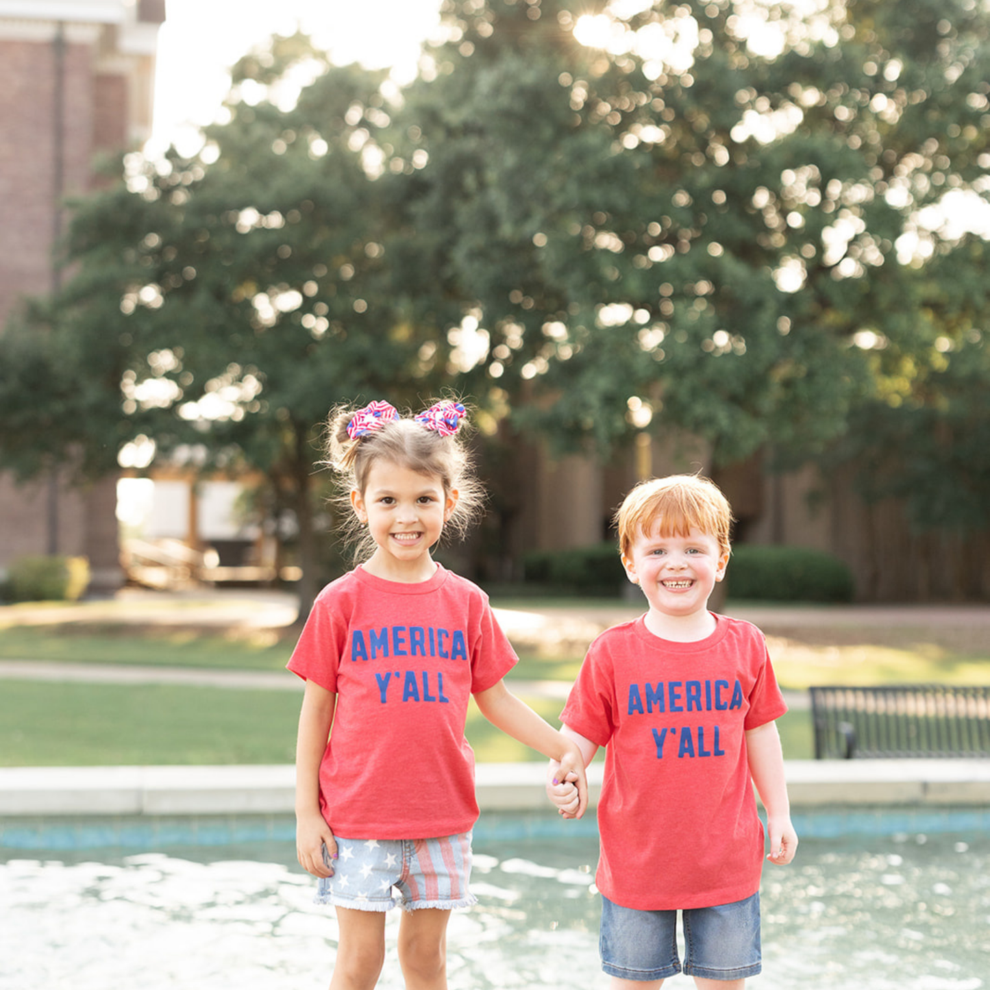 America Y'all Toddler and Youth 4th of July Shirt