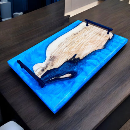 Medium - Pacific Blue Serving Board