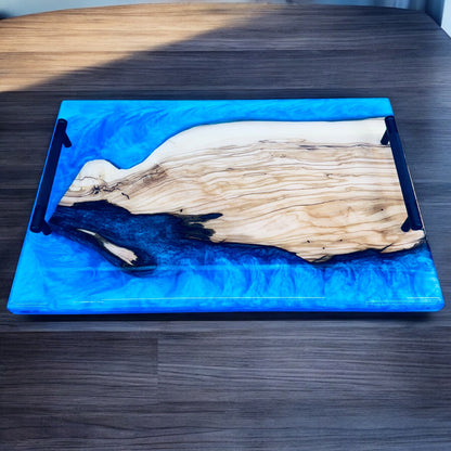 Medium - Pacific Blue Serving Board