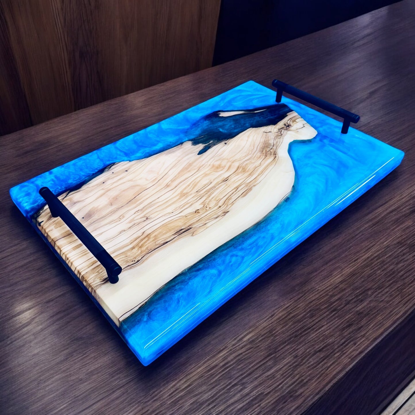 Medium - Pacific Blue Serving Board